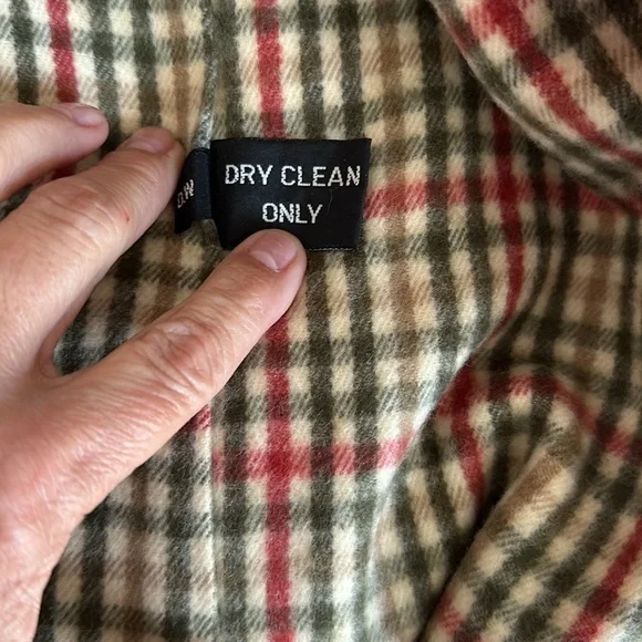 EUC Vintage London Fog Towne Edition Fully Lined Trench Coat Red Size 8 petite - Picture 15 of 16